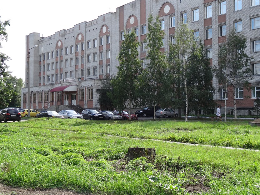 В Архангельске ремонтируют детскую больницу